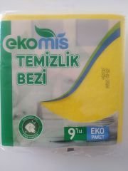 EKOMİS TEMİZLİK BEZİ (2*9'LU PAKET)