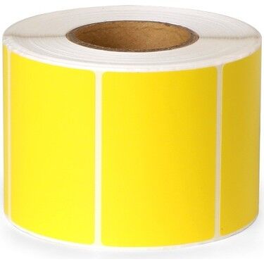 40*60 mm Eczane Etiketi (Sarı Renk) 500'lü 5'li paket